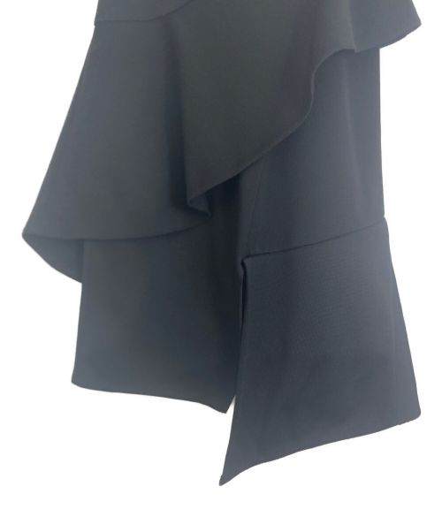 AKIRA NAKA（アキラナカ）AKIRA NAKA (アキラナカ) ドレープスカート ブラック サイズ:2の古着・服飾アイテム