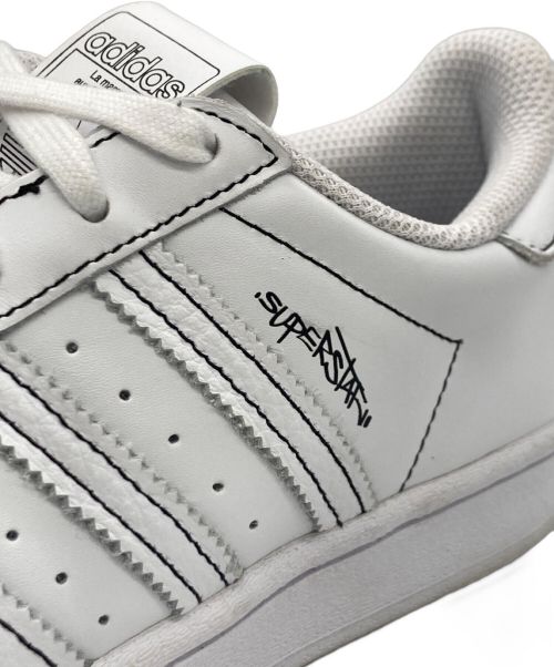 adidas（アディダス）adidas (アディダス) ディズニー×アディダス コラボスニーカー ホワイト サイズ:US 4 1/2の古着・服飾アイテム