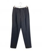 TAKEO KIKUCHIタケオキクチ）の古着「TAKEO KIKUCHI 抗菌防臭 クロスウィーブ イージースラックス」｜ブラウン