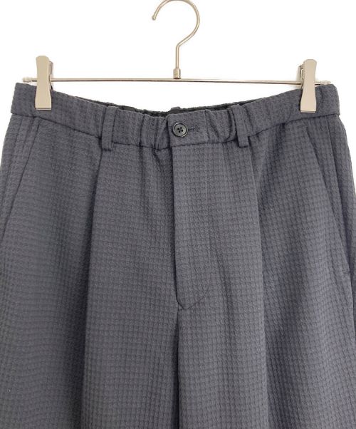 TAKEO KIKUCHI（タケオキクチ）TAKEO KIKUCHI (タケオキクチ) TAKEO KIKUCHI 抗菌防臭 クロスウィーブ イージースラックス  ブラウン サイズ:02/Ｍの古着・服飾アイテム