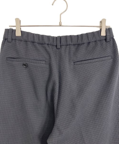 TAKEO KIKUCHI（タケオキクチ）TAKEO KIKUCHI (タケオキクチ) TAKEO KIKUCHI 抗菌防臭 クロスウィーブ イージースラックス  ブラウン サイズ:02/Ｍの古着・服飾アイテム