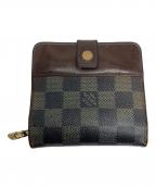 LOUIS VUITTONルイ ヴィトン）の古着「コンパクトジップ」｜ブラウン