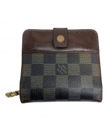 LOUIS VUITTON（ルイ ヴィトン）の古着「コンパクトジップ」｜ブラウン