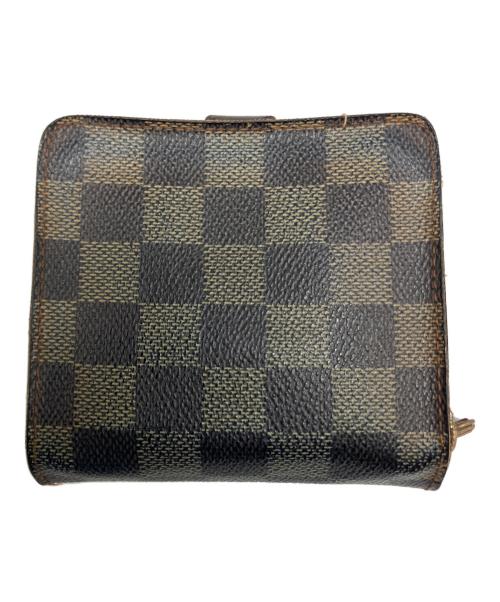 LOUIS VUITTON（ルイ ヴィトン）LOUIS VUITTON (ルイ ヴィトン) コンパクトジップ ブラウンの古着・服飾アイテム