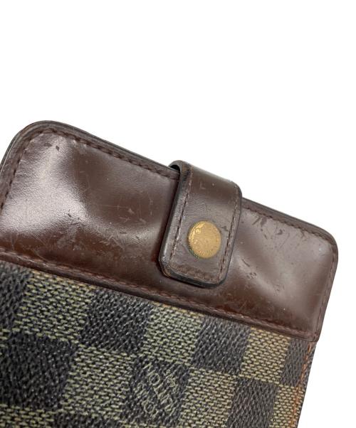 LOUIS VUITTON（ルイ ヴィトン）LOUIS VUITTON (ルイ ヴィトン) コンパクトジップ ブラウンの古着・服飾アイテム