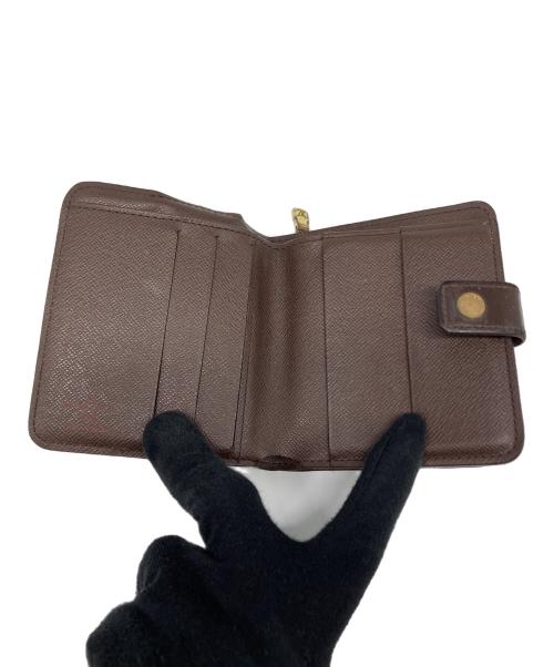 LOUIS VUITTON（ルイ ヴィトン）LOUIS VUITTON (ルイ ヴィトン) コンパクトジップ ブラウンの古着・服飾アイテム