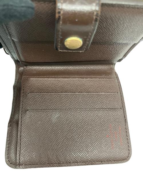 LOUIS VUITTON（ルイ ヴィトン）LOUIS VUITTON (ルイ ヴィトン) コンパクトジップ ブラウンの古着・服飾アイテム