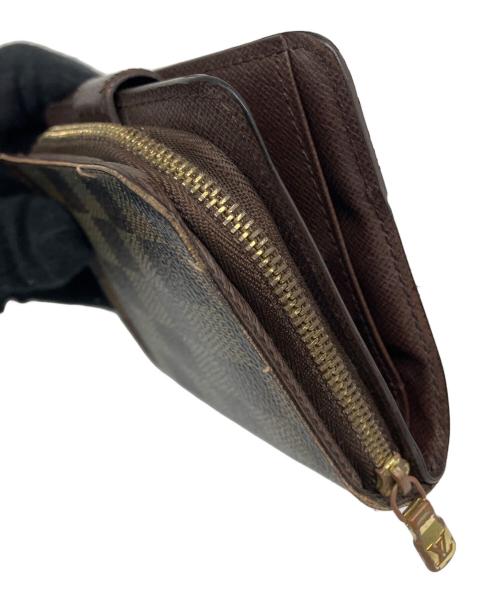 LOUIS VUITTON（ルイ ヴィトン）LOUIS VUITTON (ルイ ヴィトン) コンパクトジップ ブラウンの古着・服飾アイテム