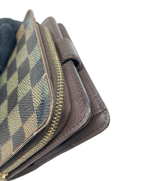 LOUIS VUITTON（ルイ ヴィトン）LOUIS VUITTON (ルイ ヴィトン) コンパクトジップ ブラウンの古着・服飾アイテム