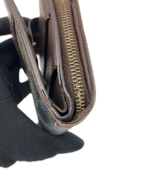 LOUIS VUITTON（ルイ ヴィトン）LOUIS VUITTON (ルイ ヴィトン) コンパクトジップ ブラウンの古着・服飾アイテム