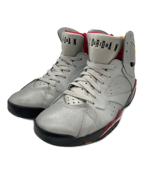 NIKE（ナイキ）NIKE (ナイキ) NIKE AIR JORDAN 7 REFLECTIVE CARDINAL シルバー サイズ:US 10の古着・服飾アイテム