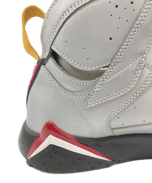 NIKE（ナイキ）NIKE (ナイキ) NIKE AIR JORDAN 7 REFLECTIVE CARDINAL シルバー サイズ:US 10の古着・服飾アイテム