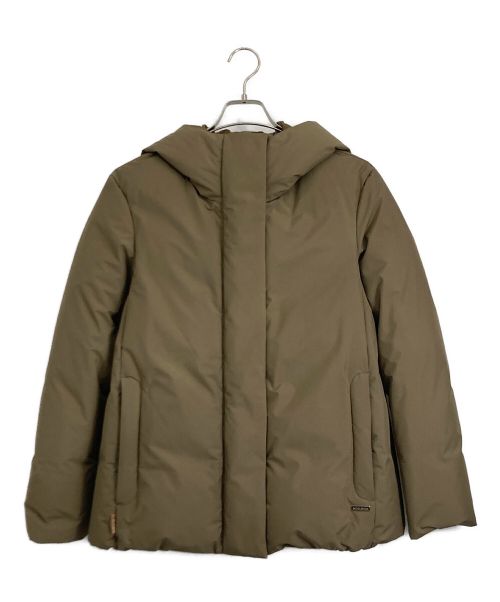 WOOLRICH（ウールリッチ）WOOLRICH (ウールリッチ) UNITED ARROWS (ユナイテッドアローズ) WOOLRICH×UNITED ARROWS ダウンジャケット カーキ サイズ:Mの古着・服飾アイテム