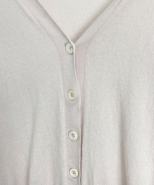 Maison Margiela（メゾンマルジェラ）Maison Margiela (メゾンマルジェラ) エルボーパッチ カーディガン ピンク サイズ:Sの古着・服飾アイテム