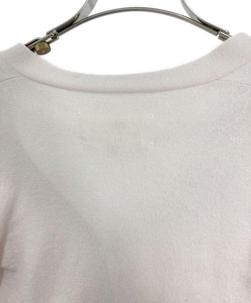 Maison Margiela（メゾンマルジェラ）Maison Margiela (メゾンマルジェラ) エルボーパッチ カーディガン ピンク サイズ:Sの古着・服飾アイテム