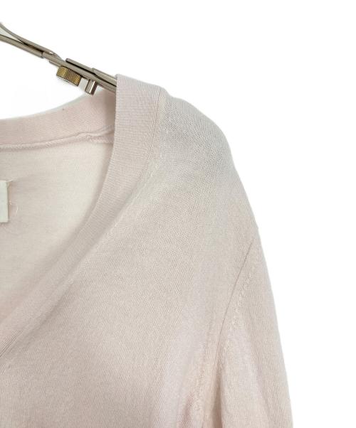 Maison Margiela（メゾンマルジェラ）Maison Margiela (メゾンマルジェラ) エルボーパッチ カーディガン ピンク サイズ:Sの古着・服飾アイテム