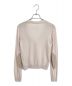 Maison Margiela (メゾンマルジェラ) エルボーパッチ カーディガン ピンク サイズ:S：10000円
