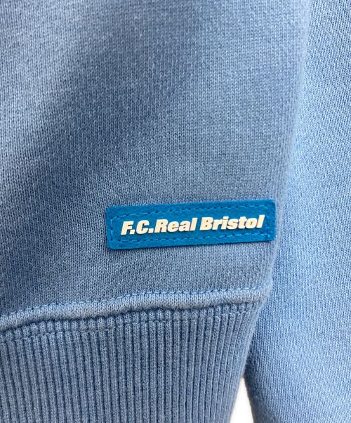 F.C.R.B.（エフシーレアルブリストル）F.C.R.B. (エフシーアールビー) F.C.R.B.（エフシーアールビー）プルオーバーパーカー スカイブルー サイズ:Lの古着・服飾アイテム