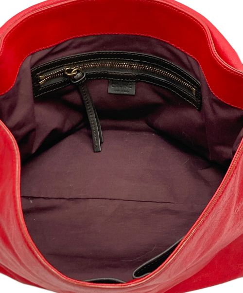 CELINE（セリーヌ）CELINE (セリーヌ) ワンショルダーバッグ レッドの古着・服飾アイテム