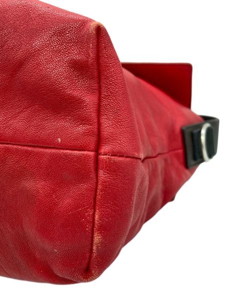 CELINE（セリーヌ）CELINE (セリーヌ) ワンショルダーバッグ レッドの古着・服飾アイテム