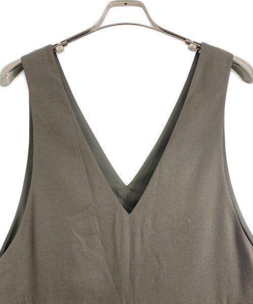 SLOW 23区（スロー23ク）SLOW 23区 (スロー23ク) ヴィンテージツイル サロペット オリーブ サイズ:38の古着・服飾アイテム