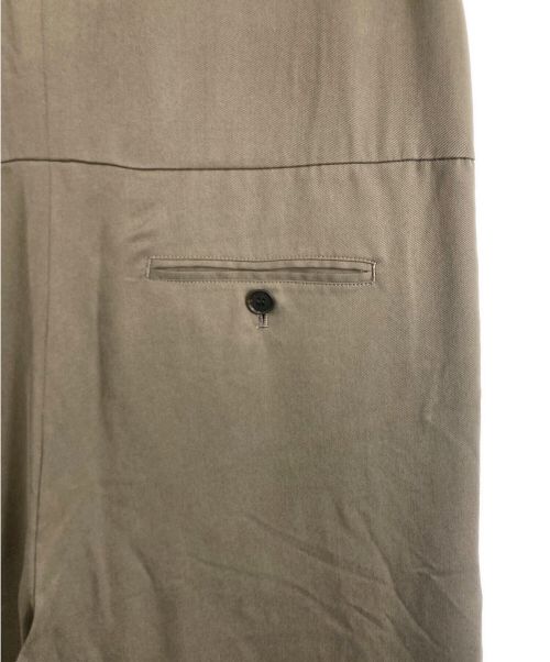 SLOW 23区（スロー23ク）SLOW 23区 (スロー23ク) ヴィンテージツイル サロペット オリーブ サイズ:38の古着・服飾アイテム