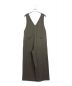 SLOW 23区 (スロー23ク) ヴィンテージツイル サロペット オリーブ サイズ:38：5000円