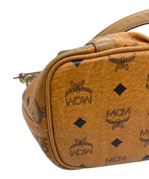 MCM（エムシーエム）MCM (エムシーエム) ヴィセトス2WAYバッグ ブラウンの古着・服飾アイテム