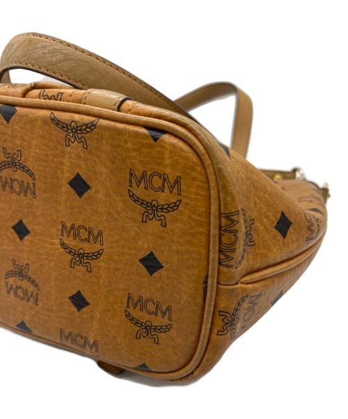 MCM（エムシーエム）MCM (エムシーエム) ヴィセトス2WAYバッグ ブラウンの古着・服飾アイテム