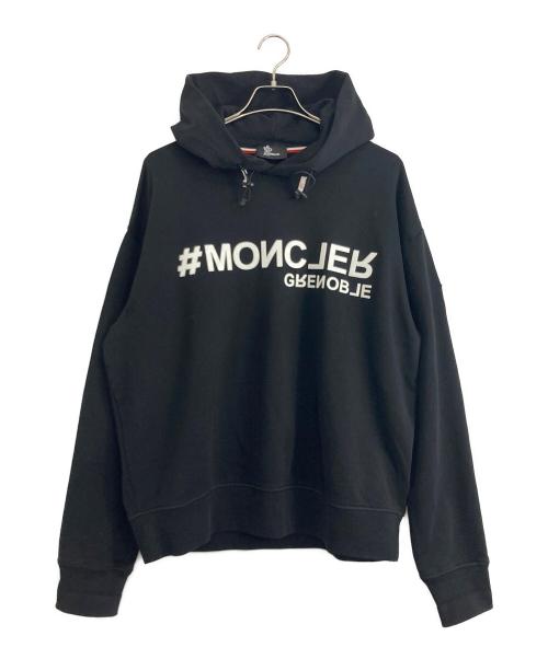 MONCLER（モンクレール）MONCLER (モンクレール) プルオーバーパーカー ブラック サイズ:Ｌの古着・服飾アイテム