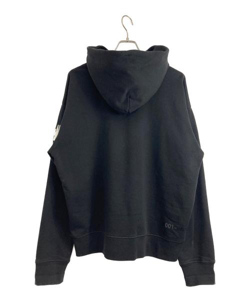 MONCLER（モンクレール）MONCLER (モンクレール) プルオーバーパーカー ブラック サイズ:Ｌの古着・服飾アイテム
