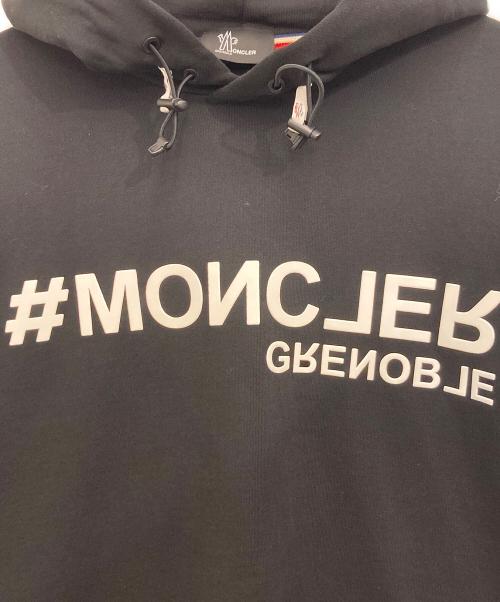 MONCLER（モンクレール）MONCLER (モンクレール) プルオーバーパーカー ブラック サイズ:Ｌの古着・服飾アイテム