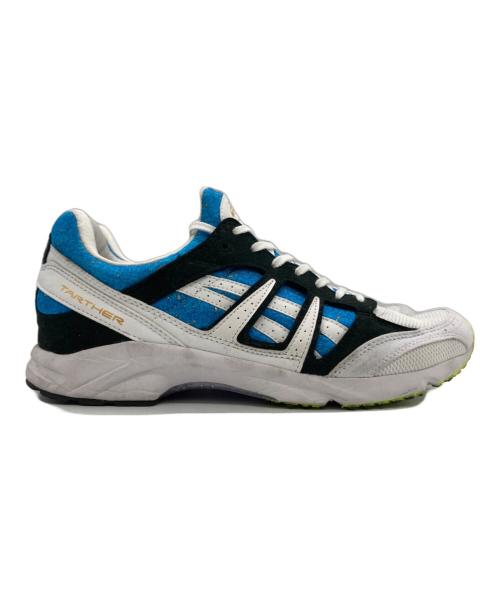 asics（アシックス）asics (アシックス) COMME des GARCONS SHIRT (コムデギャルソンシャツ) asics × COMME des GARCONS SHIRT TARTHER  ホワイト×ブルー サイズ:US 9の古着・服飾アイテム