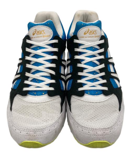 asics（アシックス）asics (アシックス) COMME des GARCONS SHIRT (コムデギャルソンシャツ) asics × COMME des GARCONS SHIRT TARTHER  ホワイト×ブルー サイズ:US 9の古着・服飾アイテム