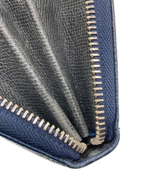 BVLGARI（ブルガリ）BVLGARI (ブルガリ) 長財布 ブルーの古着・服飾アイテム