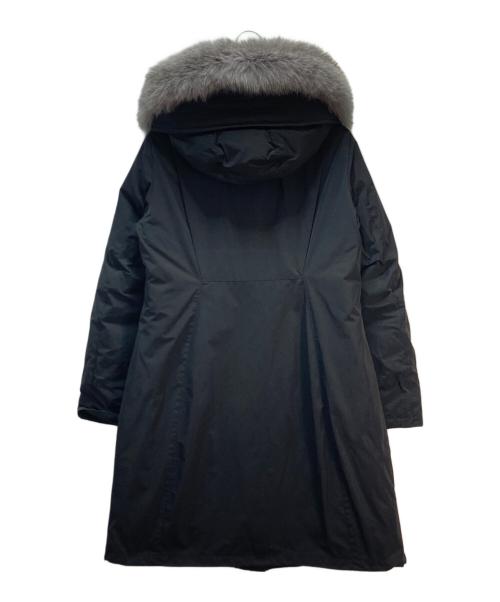 WOOLRICH（ウールリッチ）WOOLRICH (ウールリッチ) BOWBRIDGE COAT　フォックスファーダウンコート ネイビー サイズ:Sの古着・服飾アイテム