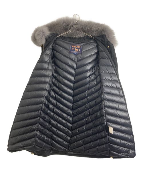 WOOLRICH（ウールリッチ）WOOLRICH (ウールリッチ) フォックスファーダウンコート ネイビー サイズ:S.の古着・服飾アイテム