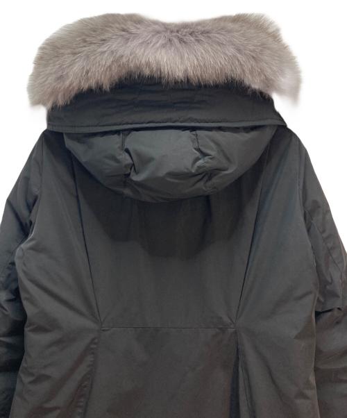 WOOLRICH（ウールリッチ）WOOLRICH (ウールリッチ) BOWBRIDGE COAT　フォックスファーダウンコート ネイビー サイズ:Sの古着・服飾アイテム