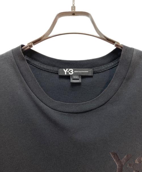 Y-3（ワイスリー）Y-3 (ワイスリー) Y-3 半袖Tシャツ ブラック サイズ:Mの古着・服飾アイテム