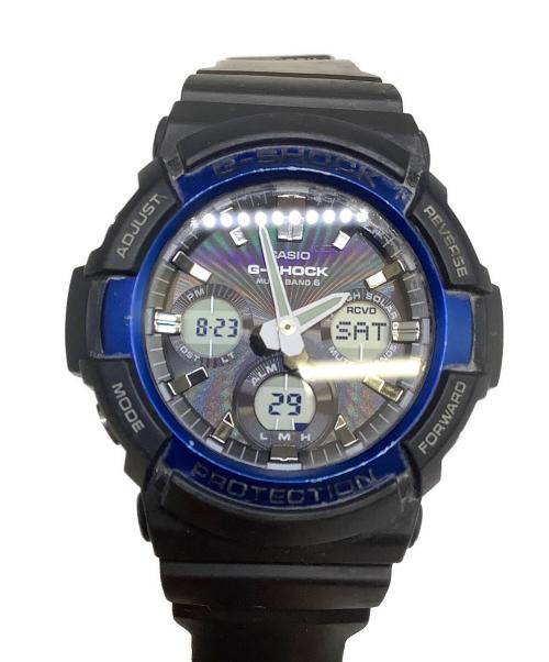 CASIO（カシオ）CASIO (カシオ) デジアナウォッチ ブラック×ブルーの古着・服飾アイテム