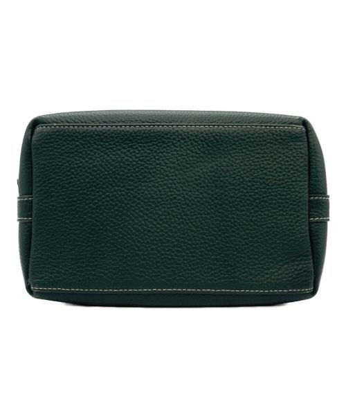 VASIC（ヴァジック）VASIC (ヴァジック) VASIC 巾着ハンドバッグ グリーンの古着・服飾アイテム