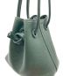 中古・古着 VASIC (ヴァジック) VASIC 巾着ハンドバッグ グリーン：10000円