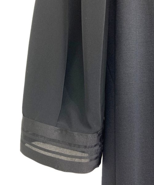 自由区（ジユウク）自由区 (ジユウク) 自由区 ウォッシャブル ワンピース ブラック サイズ:36の古着・服飾アイテム