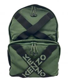 KENZO（ケンゾー）の古着「KENZO(ケンゾー) バックパック」｜グリーン