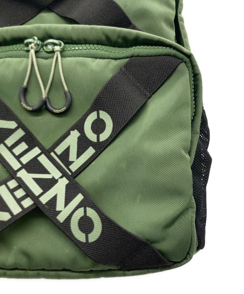 KENZO（ケンゾー）KENZO (ケンゾー) KENZO(ケンゾー) バックパック グリーンの古着・服飾アイテム