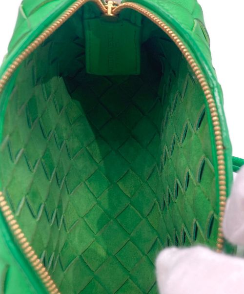 BOTTEGA VENETA（ボッテガベネタ）BOTTEGA VENETA (ボッテガベネタ) ミニ ループ カメラバッグ グリーンの古着・服飾アイテム