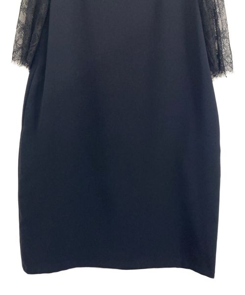 AMERICAN RAG CIE（アメリカンラグシー）AMERICAN RAG CIE (アメリカンラグシー) AMERICAN RAG CIE レーススリーブワンピース ネイビー サイズ:38の古着・服飾アイテム