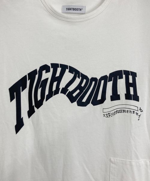 TIGHTBOOTH（タイトブース）TIGHTBOOTH (タイトブース) TIGHTBOOTH  Tシャツ ホワイト サイズ:Mの古着・服飾アイテム