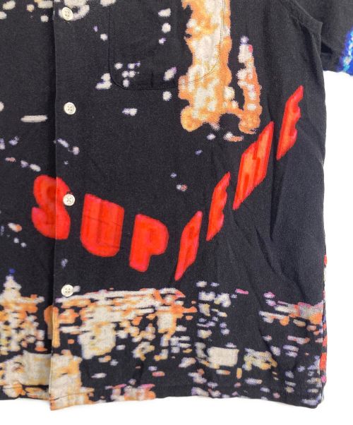 SUPREME（シュプリーム）SUPREME (シュプリーム) City Lights Rayon S/S Shirt ブラック サイズ:Sの古着・服飾アイテム