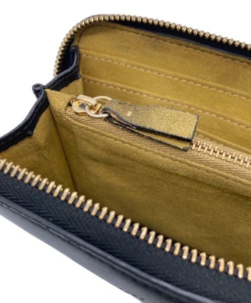 STELLA McCARTNEY（ステラマッカートニー）STELLA McCARTNEY (ステラマッカートニー) ジップアラウンドロゴ ウォレット ブラックの古着・服飾アイテム